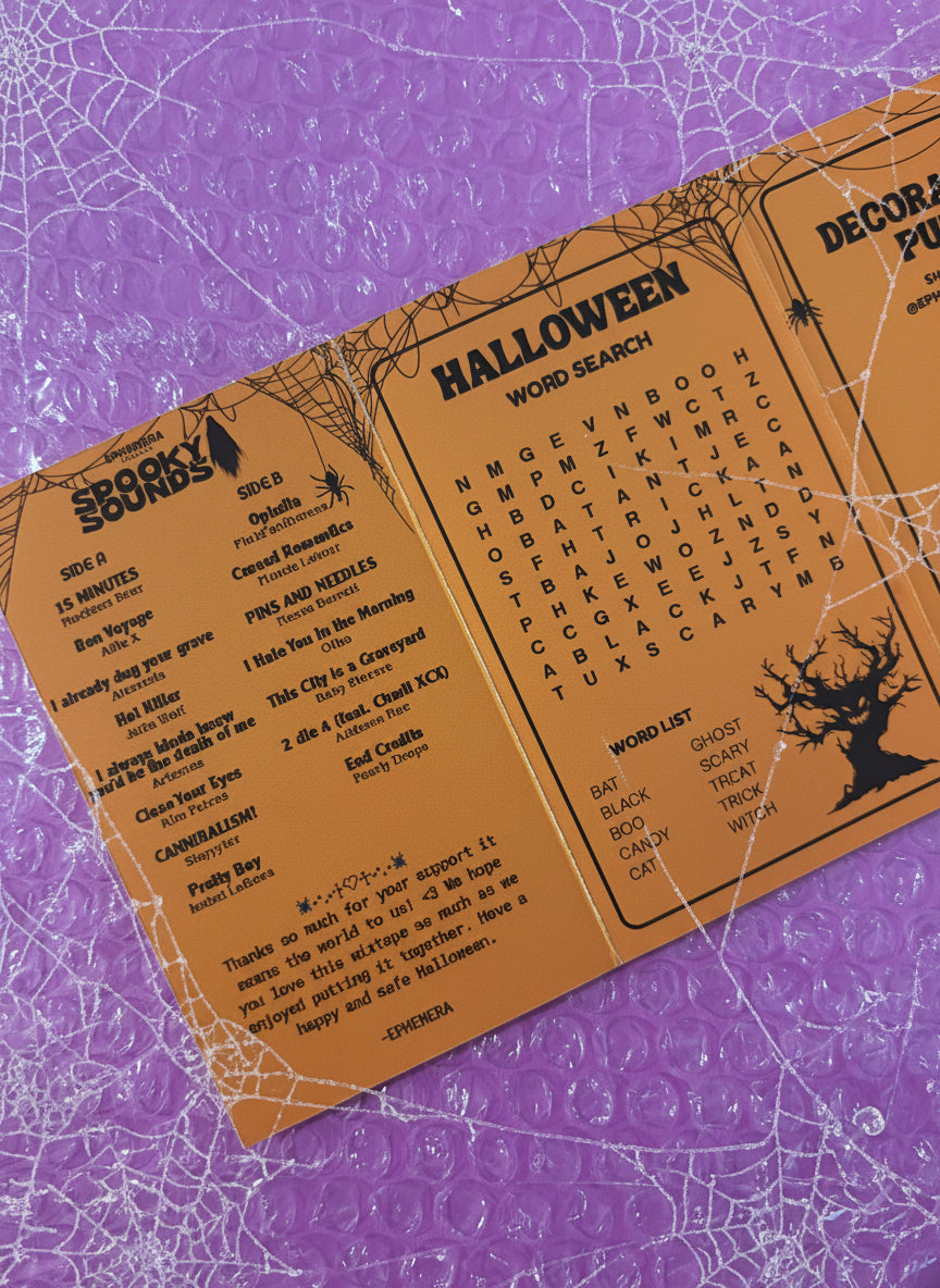 SPOOKY SOUNDS CASSETTE