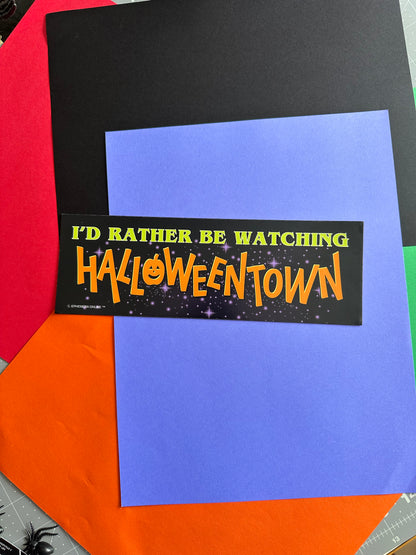 HALLOWEENTOWN BUMPER MAGNET